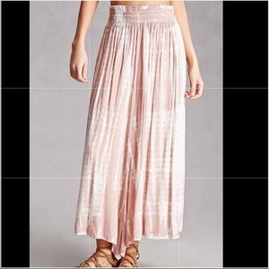Pink tie dye palazzo pants!